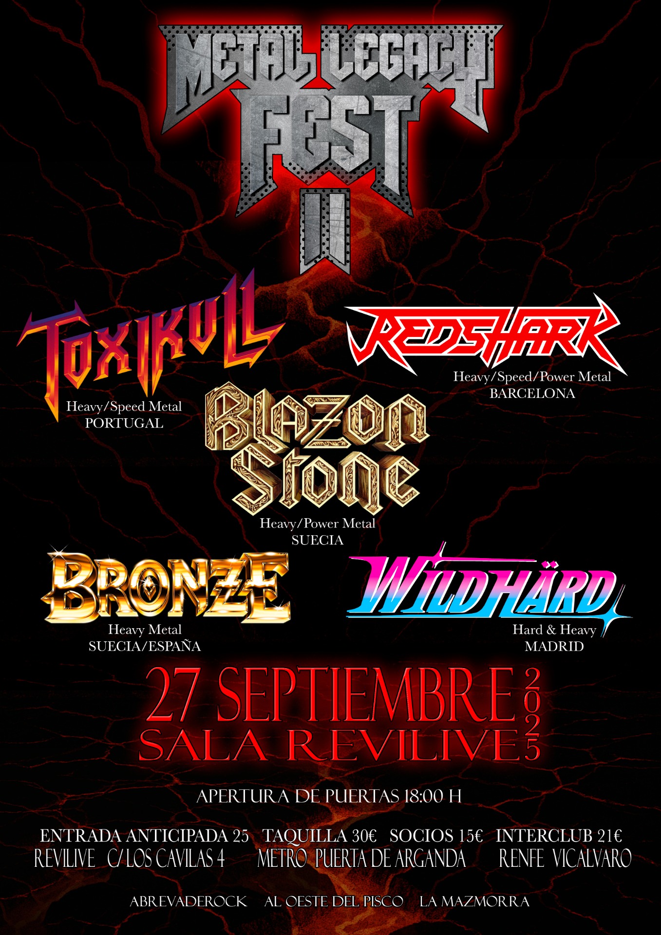Entradas disponibles